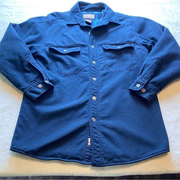 Levi’s Button Down Fleece Lined Shirt Size Medium - Picture 1 of 12